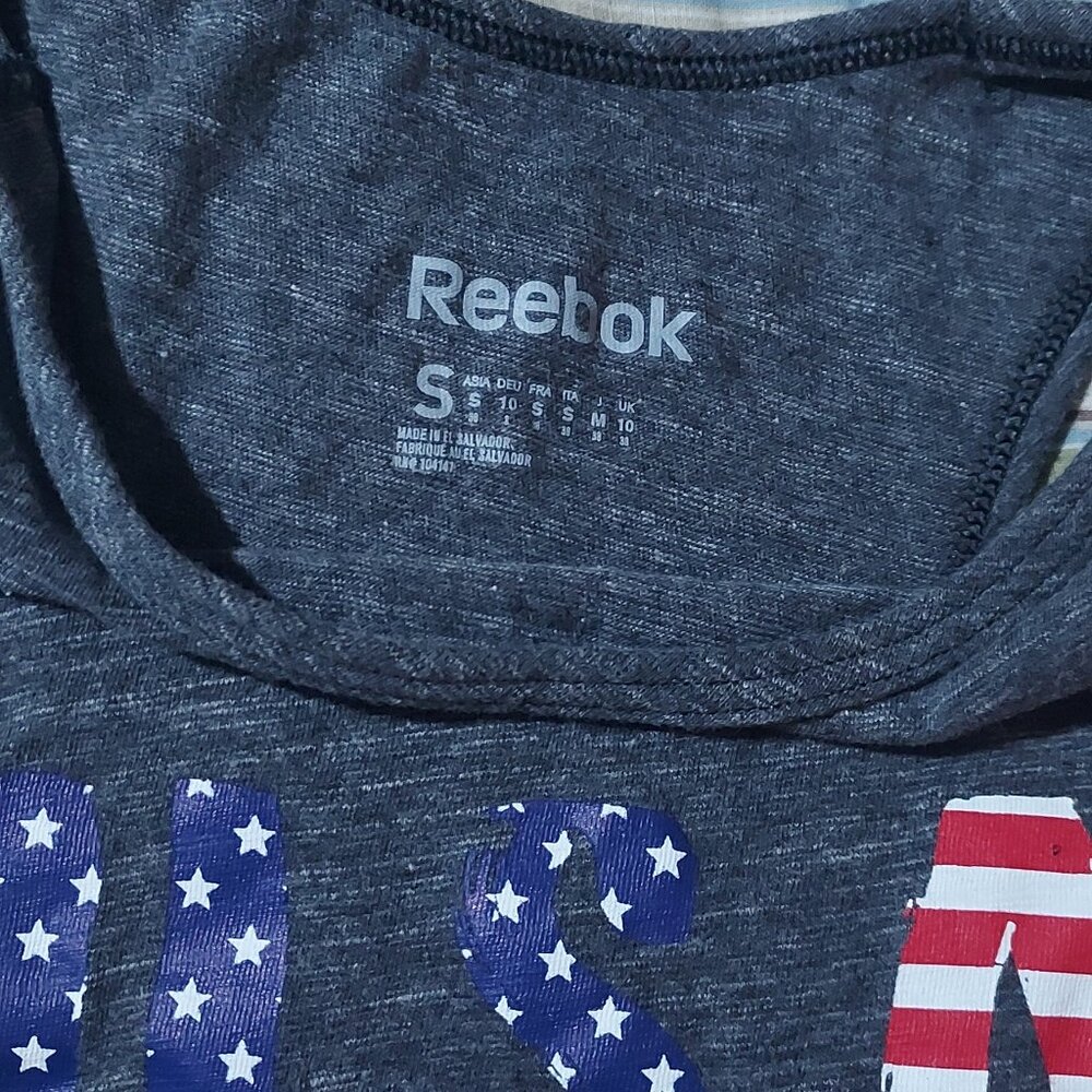 reebok size small usa tank top